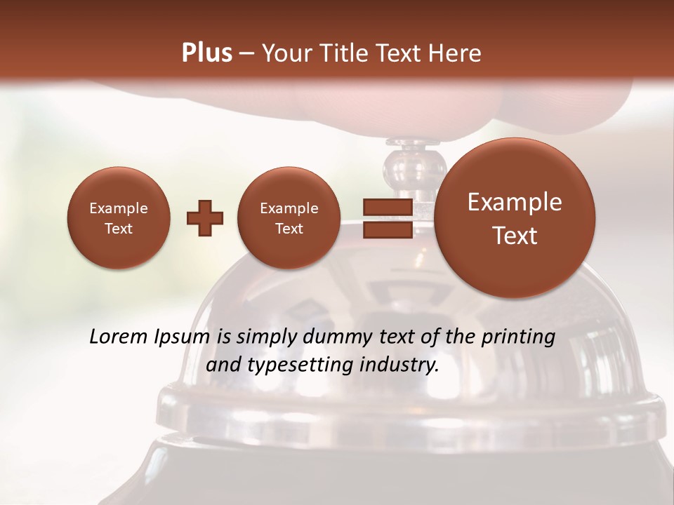 Bell Serve Travel PowerPoint Template