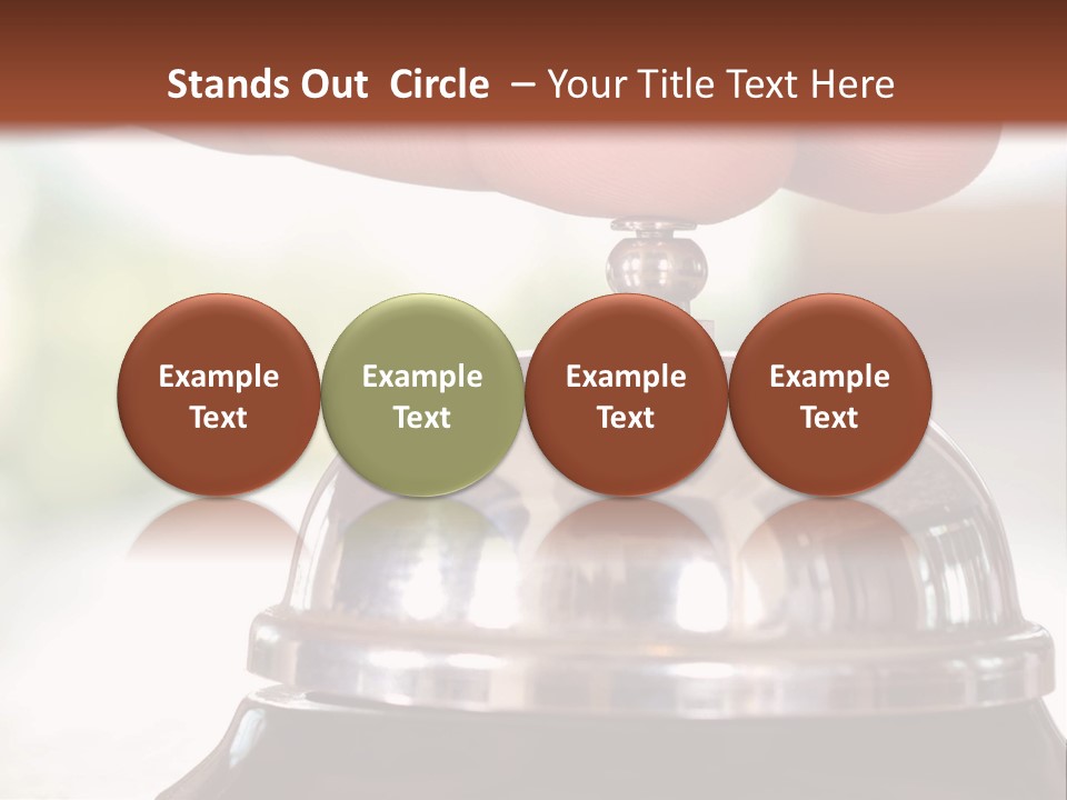 Bell Serve Travel PowerPoint Template