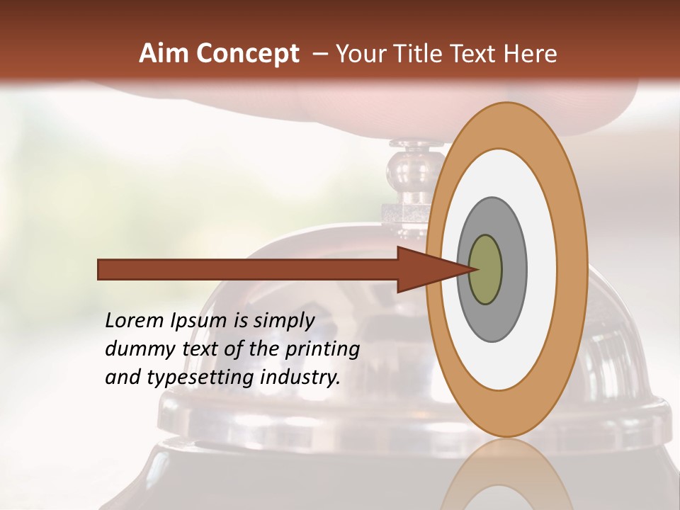 Bell Serve Travel PowerPoint Template