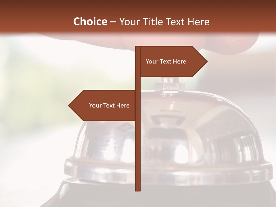 Bell Serve Travel PowerPoint Template