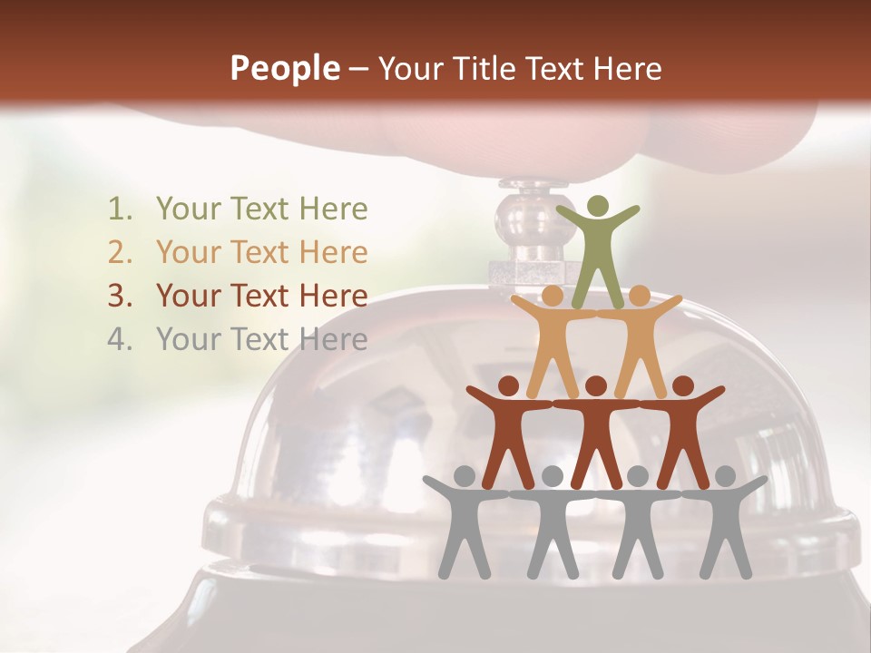 Bell Serve Travel PowerPoint Template