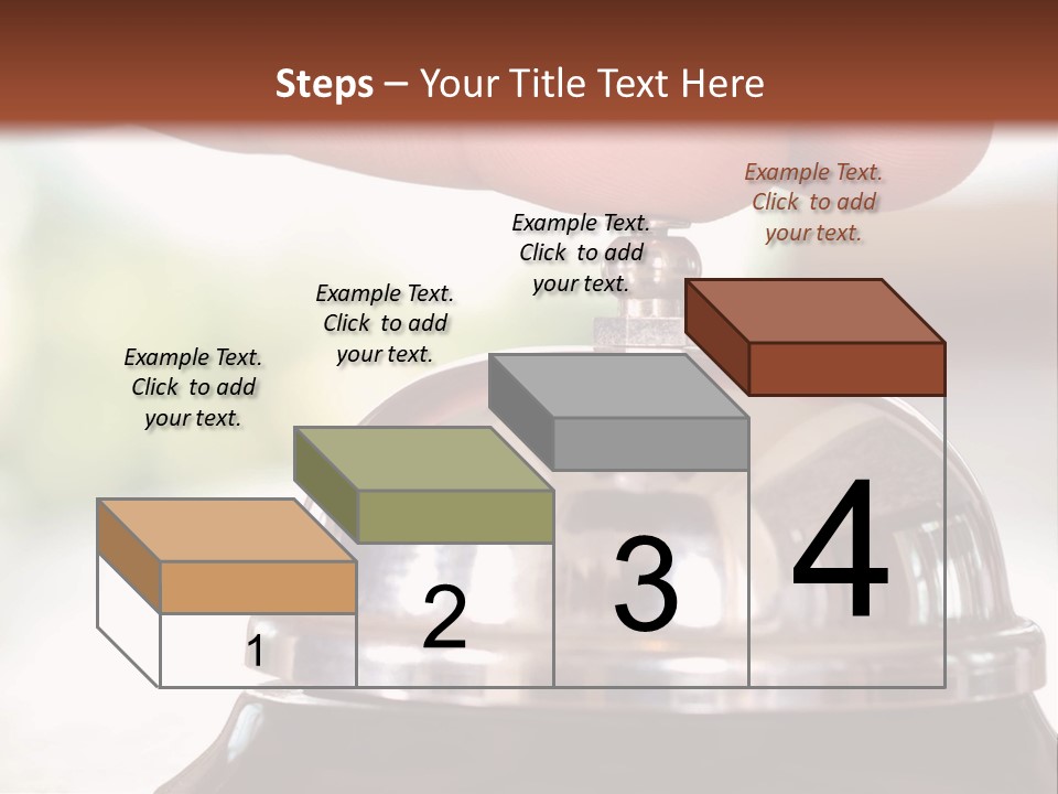 Bell Serve Travel PowerPoint Template