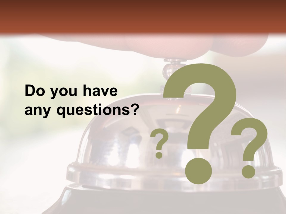 Bell Serve Travel PowerPoint Template