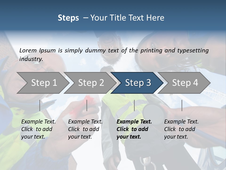 A Group Of People Standing In A Circle Holding Something PowerPoint Template