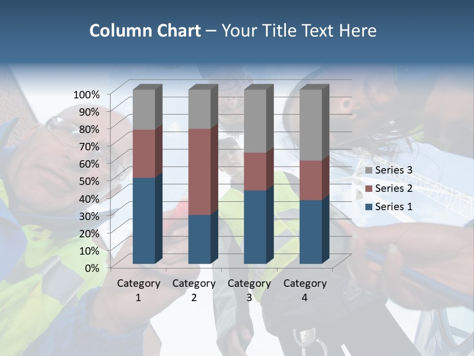 A Group Of People Standing In A Circle Holding Something PowerPoint Template