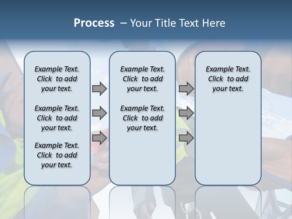 A Group Of People Standing In A Circle Holding Something PowerPoint Template