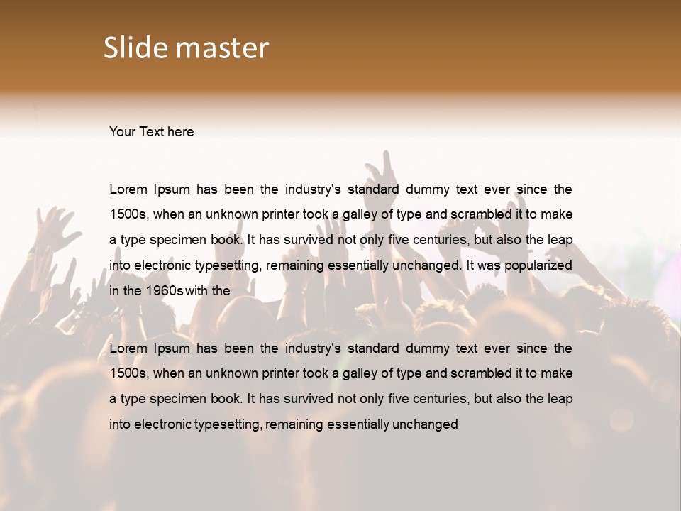 Rock Desert Panel PowerPoint Template