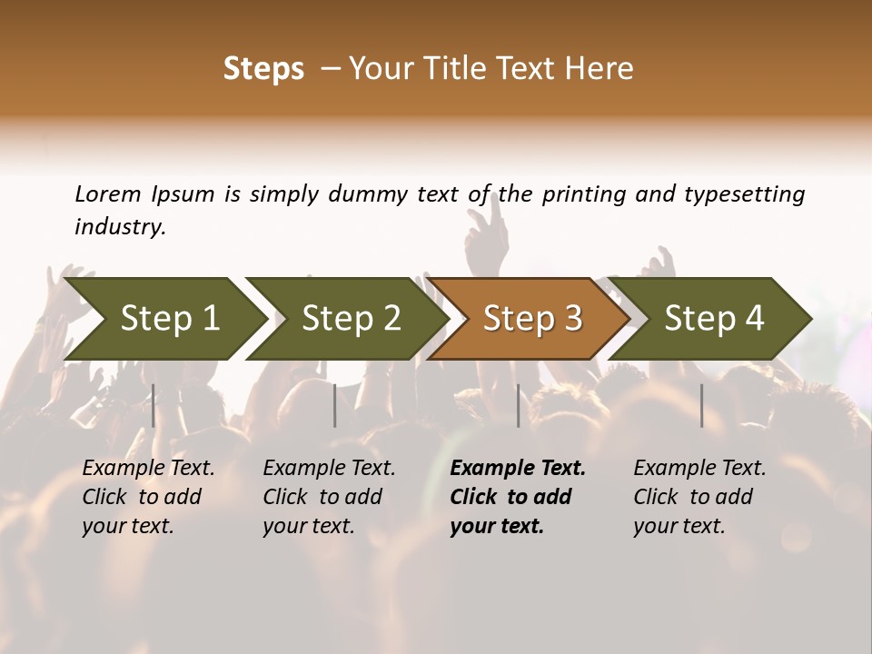 Rock Desert Panel PowerPoint Template