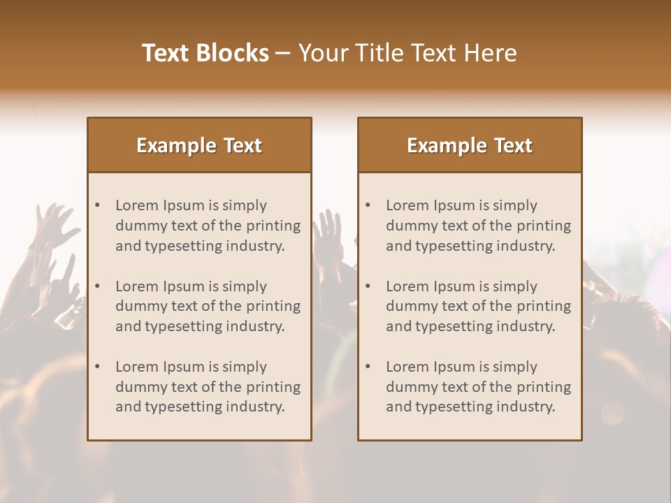 Rock Desert Panel PowerPoint Template