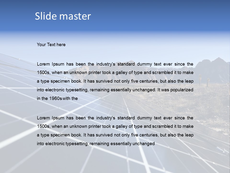 Woman Radiography Caucasian PowerPoint Template