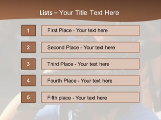 Occupation Reporter Technology PowerPoint Template
