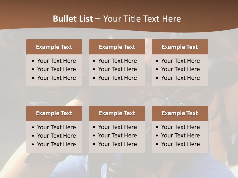 Occupation Reporter Technology PowerPoint Template