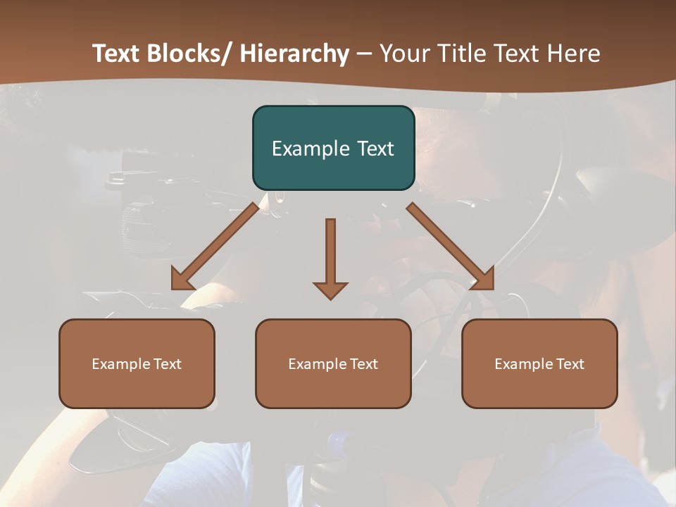 Occupation Reporter Technology PowerPoint Template