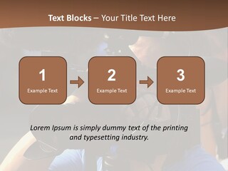 Occupation Reporter Technology PowerPoint Template