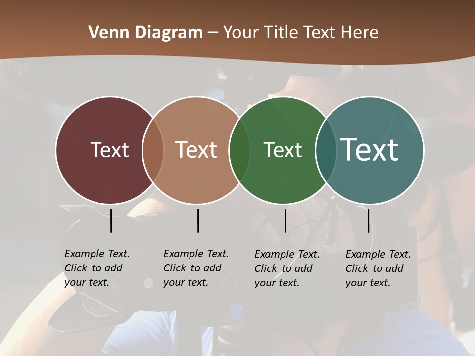 Occupation Reporter Technology PowerPoint Template