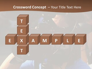 Occupation Reporter Technology PowerPoint Template