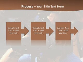 Occupation Reporter Technology PowerPoint Template