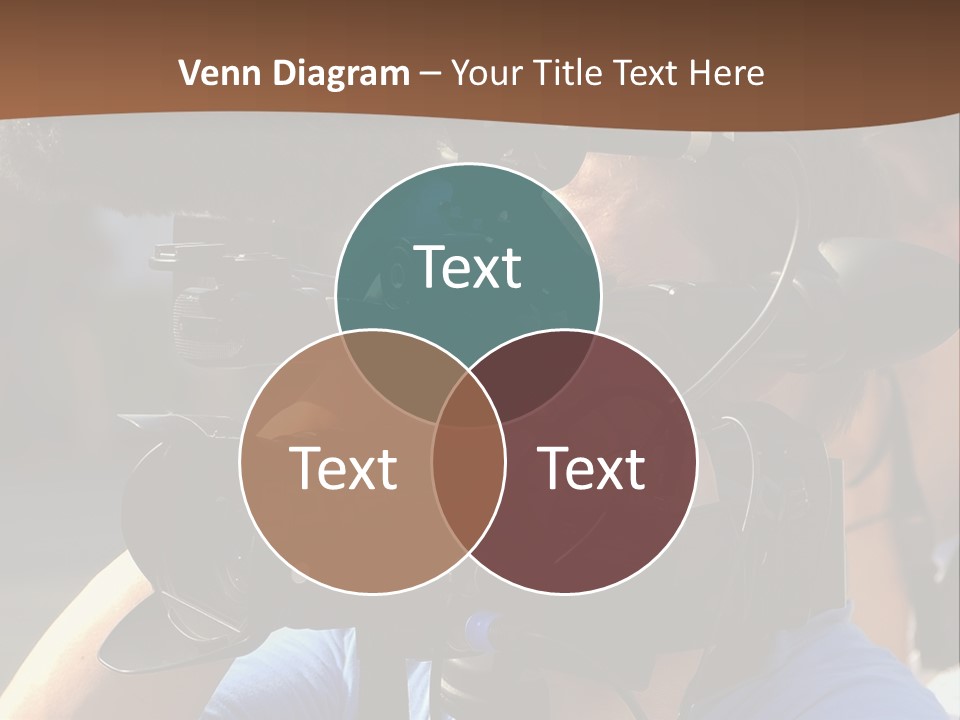Occupation Reporter Technology PowerPoint Template