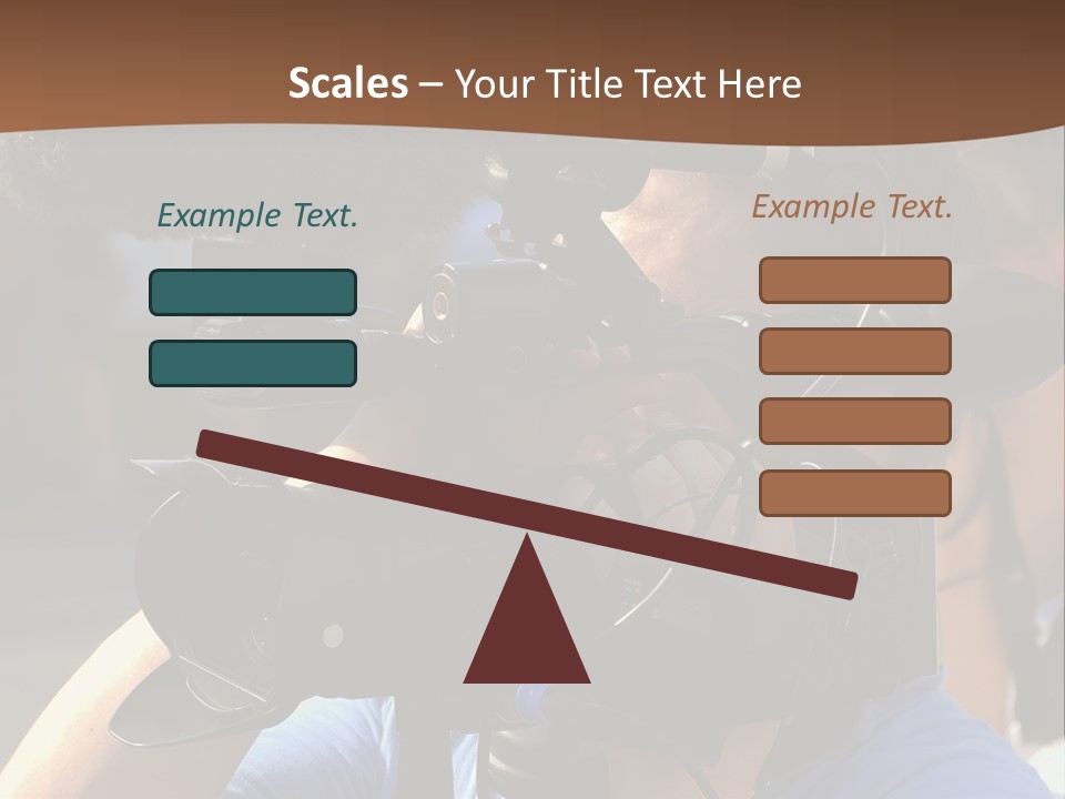 Occupation Reporter Technology PowerPoint Template