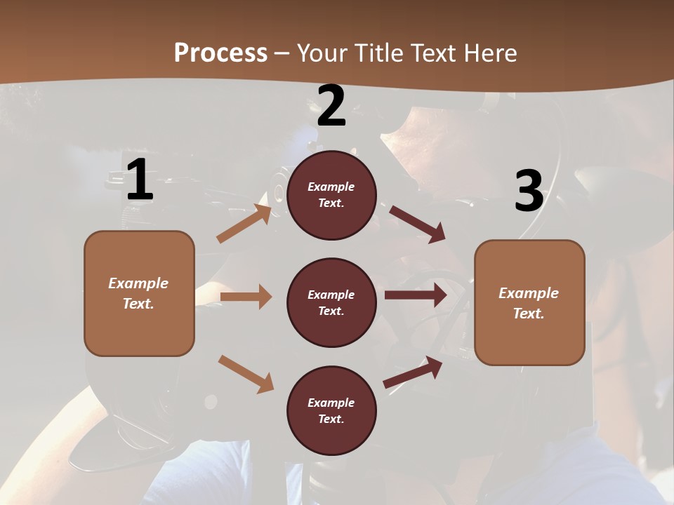 Occupation Reporter Technology PowerPoint Template