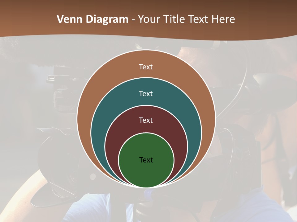 Occupation Reporter Technology PowerPoint Template