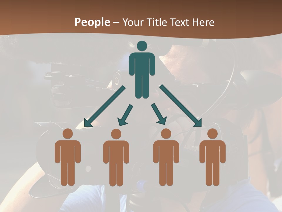 Occupation Reporter Technology PowerPoint Template