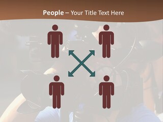 Occupation Reporter Technology PowerPoint Template