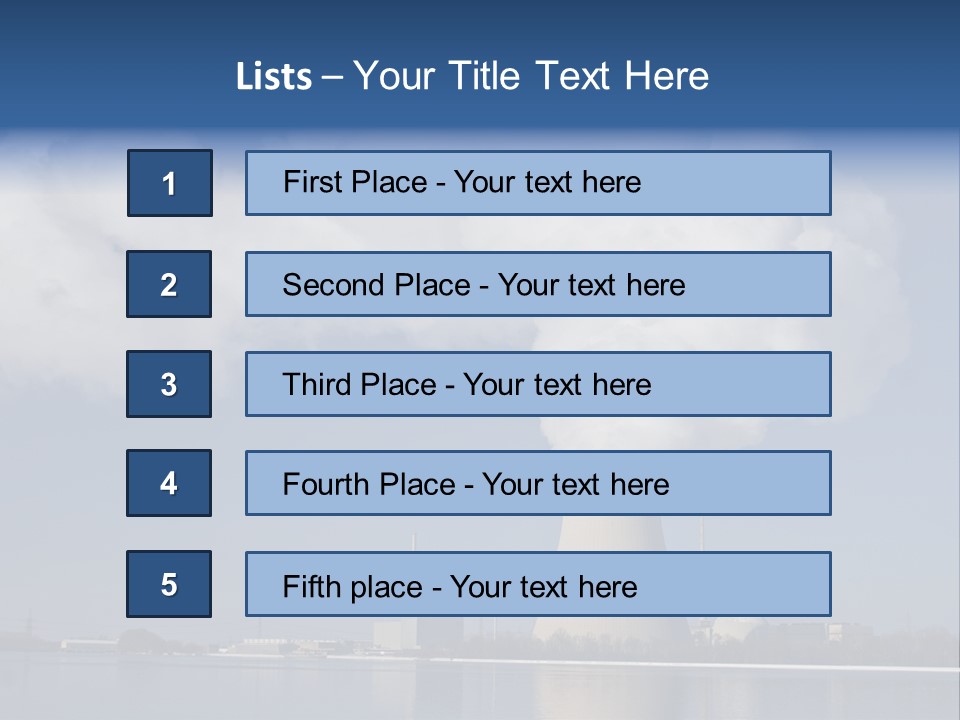 Eon Isar Cooling PowerPoint Template