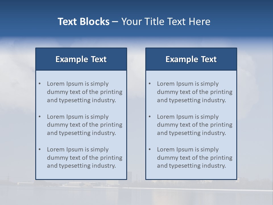 Eon Isar Cooling PowerPoint Template