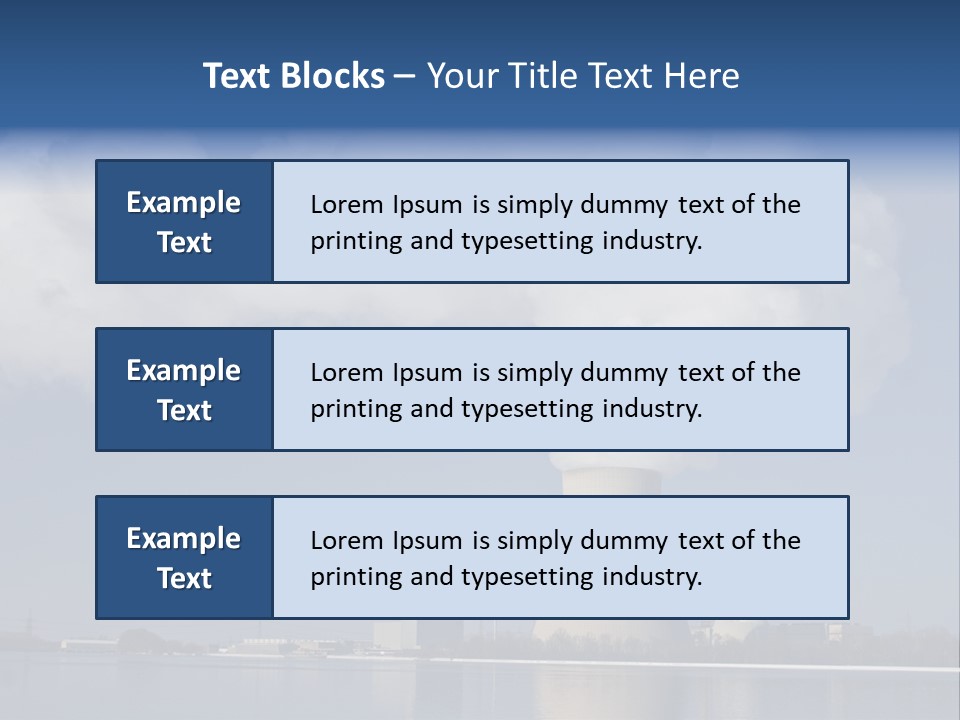 Eon Isar Cooling PowerPoint Template