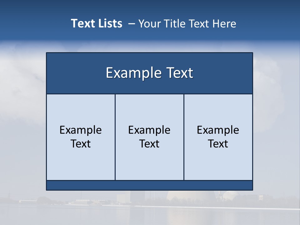 Eon Isar Cooling PowerPoint Template