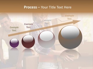 Blond European Clothing PowerPoint Template