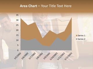 Blond European Clothing PowerPoint Template
