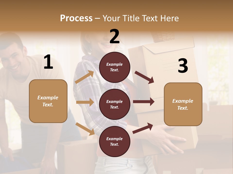 Blond European Clothing PowerPoint Template