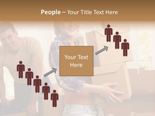 Blond European Clothing PowerPoint Template