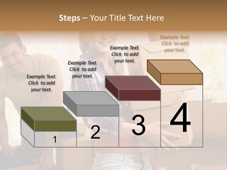 Blond European Clothing PowerPoint Template