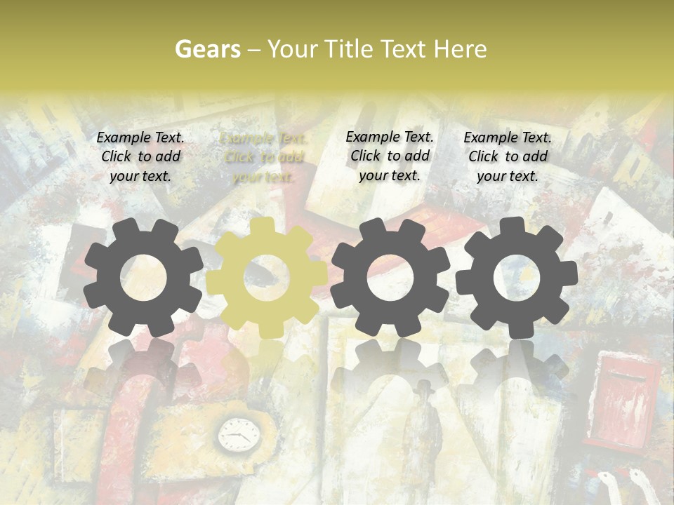 Roof Quarter Clip PowerPoint Template