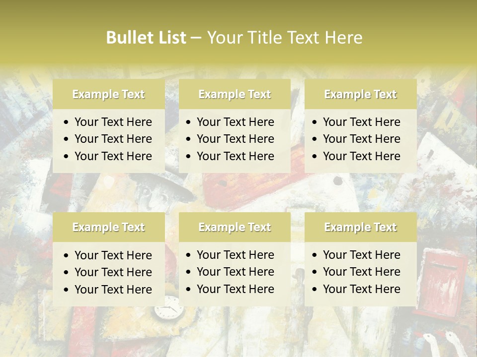 Roof Quarter Clip PowerPoint Template