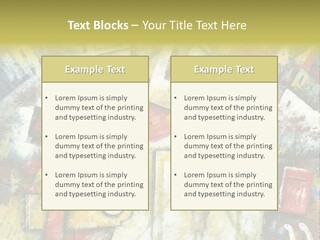 Roof Quarter Clip PowerPoint Template