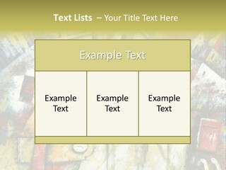 Roof Quarter Clip PowerPoint Template