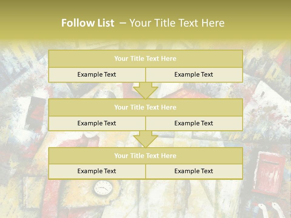 Roof Quarter Clip PowerPoint Template