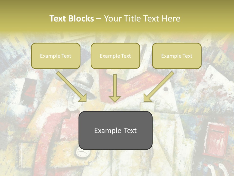Roof Quarter Clip PowerPoint Template