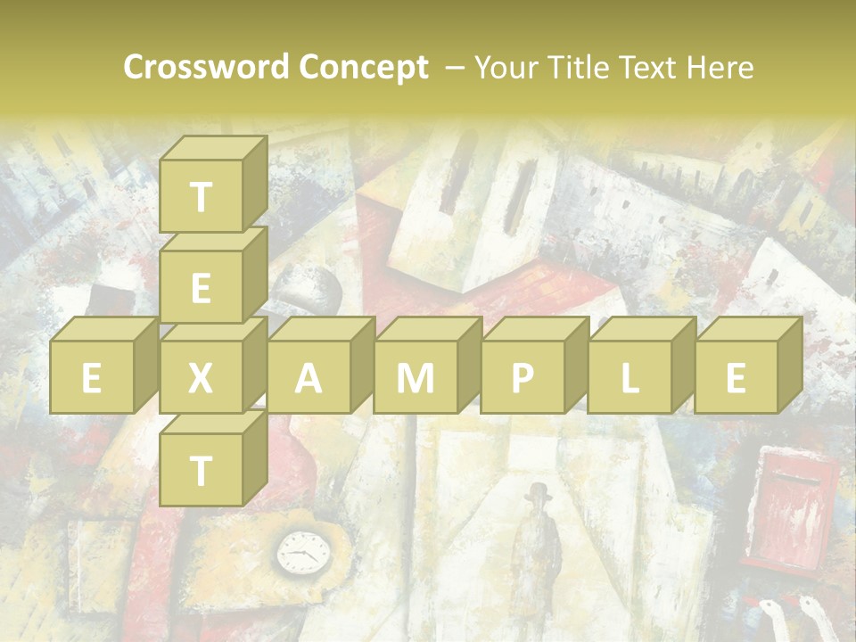 Roof Quarter Clip PowerPoint Template