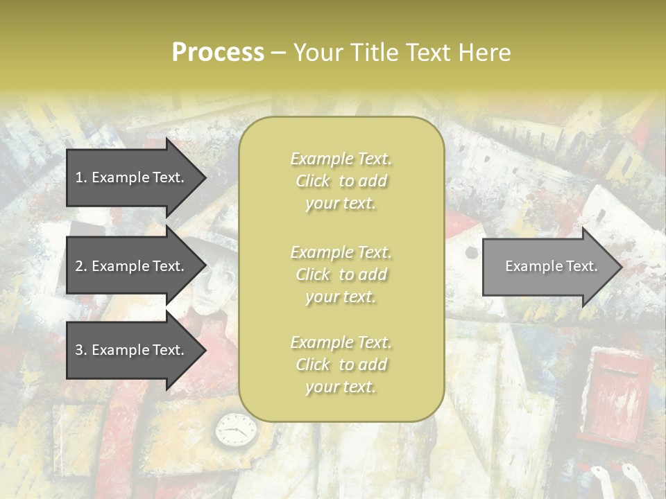 Roof Quarter Clip PowerPoint Template