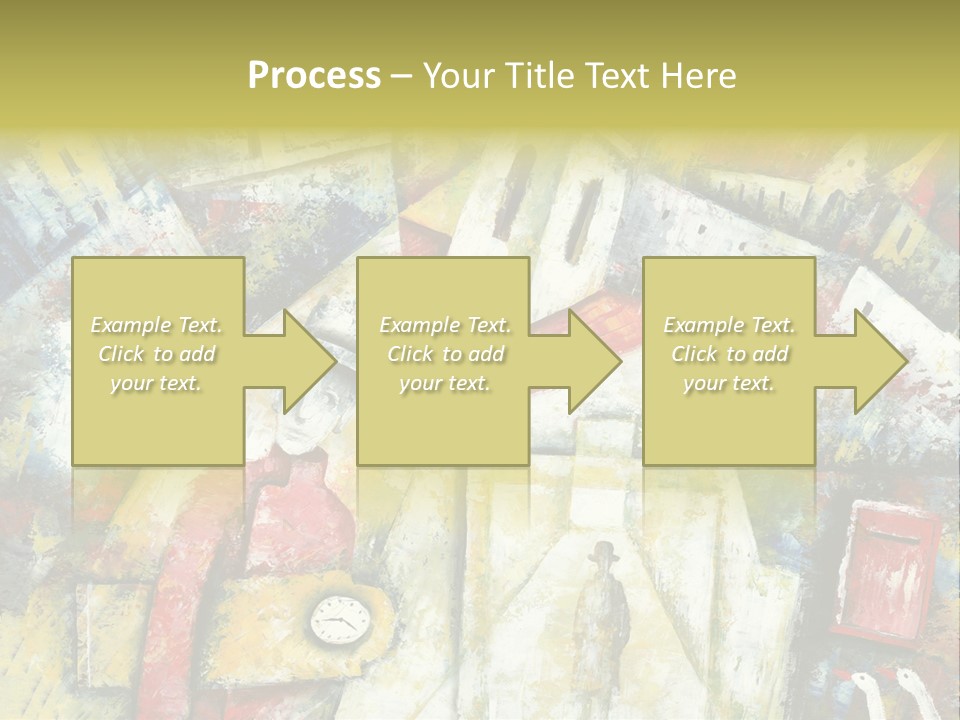 Roof Quarter Clip PowerPoint Template