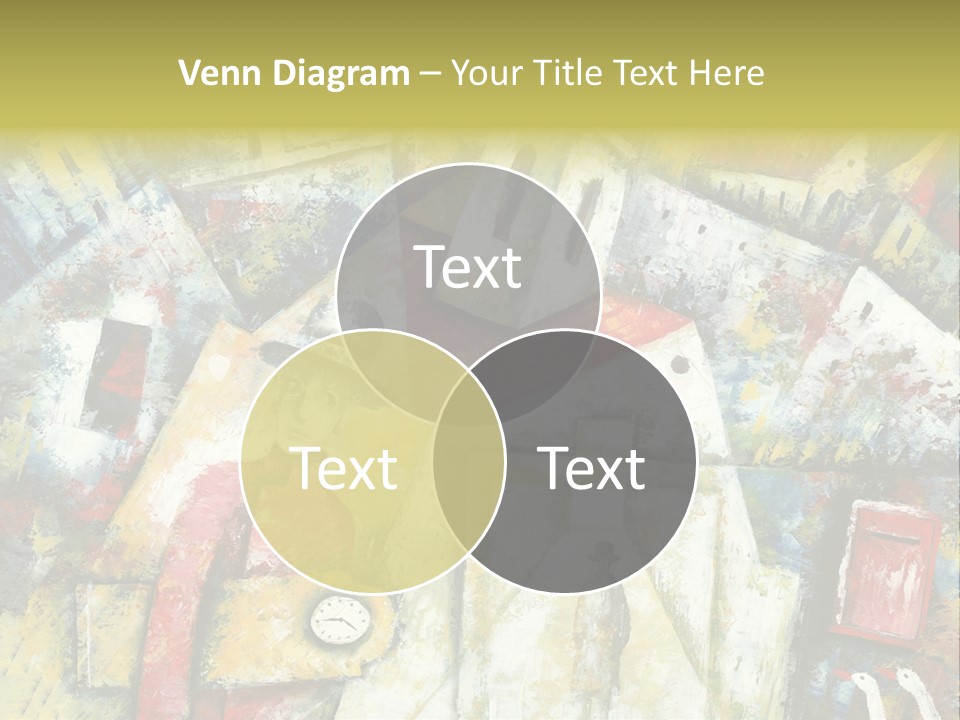 Roof Quarter Clip PowerPoint Template