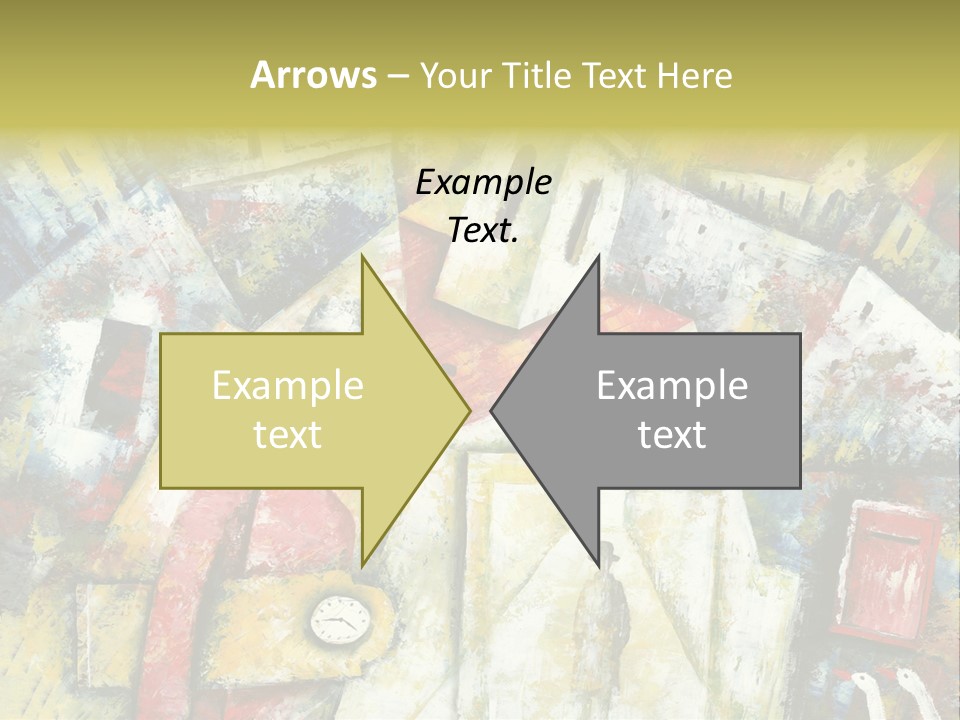 Roof Quarter Clip PowerPoint Template