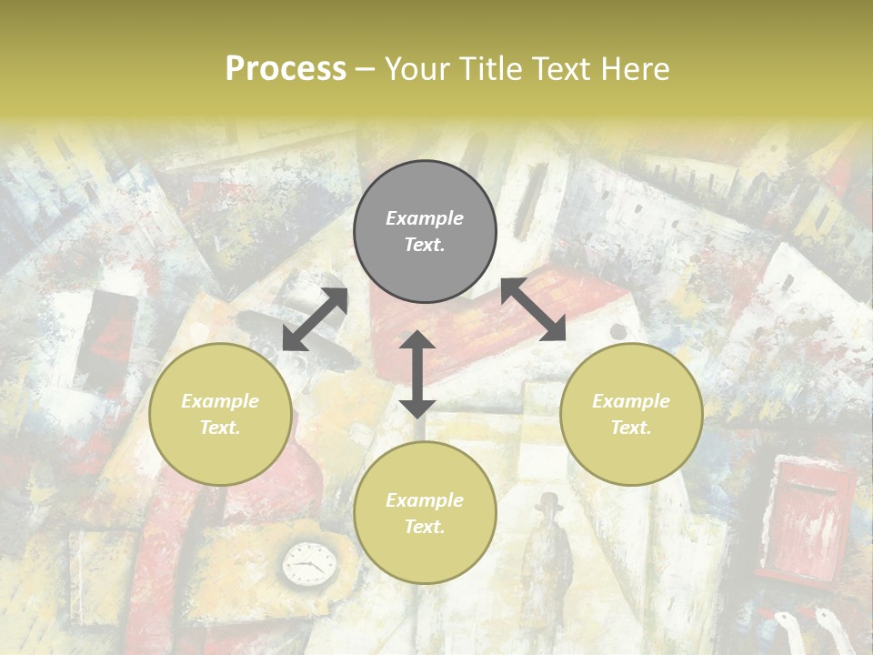 Roof Quarter Clip PowerPoint Template