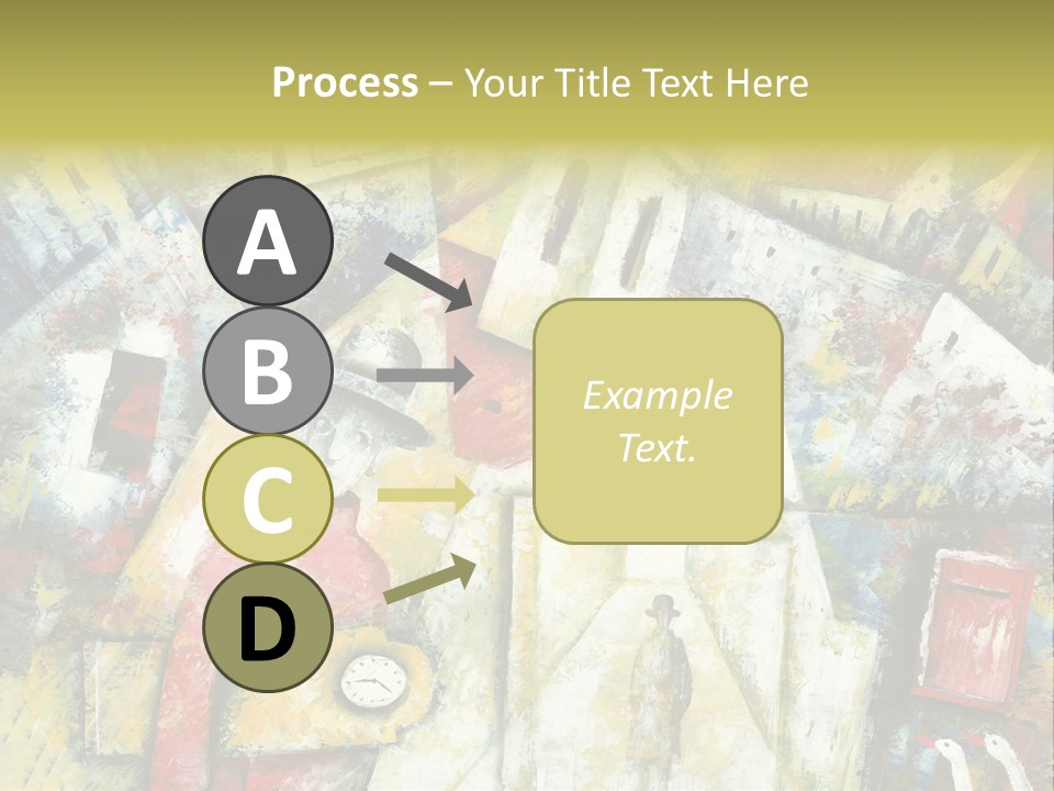 Roof Quarter Clip PowerPoint Template