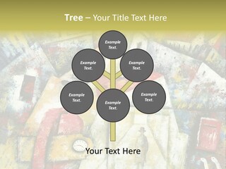 Roof Quarter Clip PowerPoint Template